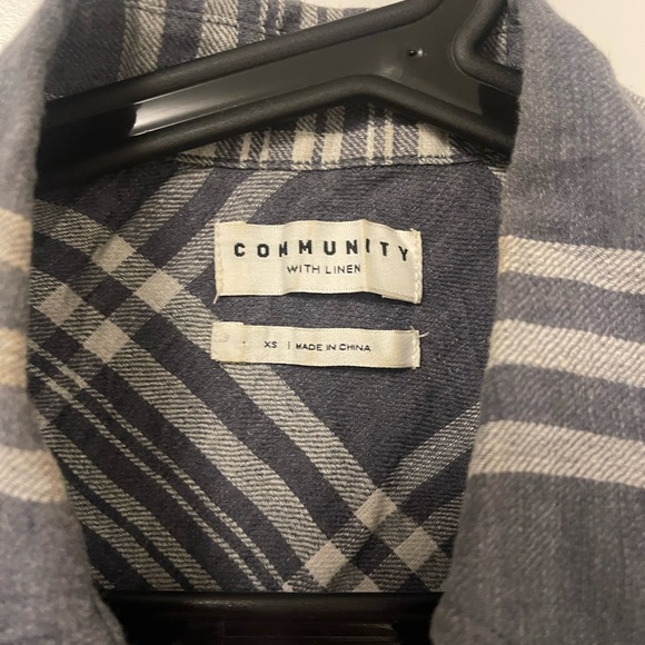 Community Plaid Top - Picture 2 of 3